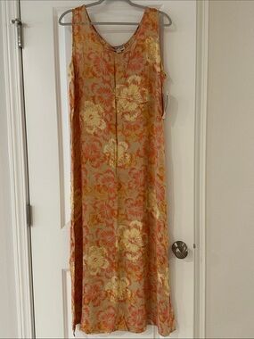 Vintage Hilo Hattie Hawaiian Maxi Dress